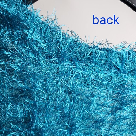 Mirror Image Loose Knit Short Sleeve Cardigan Wooden Star Buttons Vintage NWOT - Picture 6 of 10